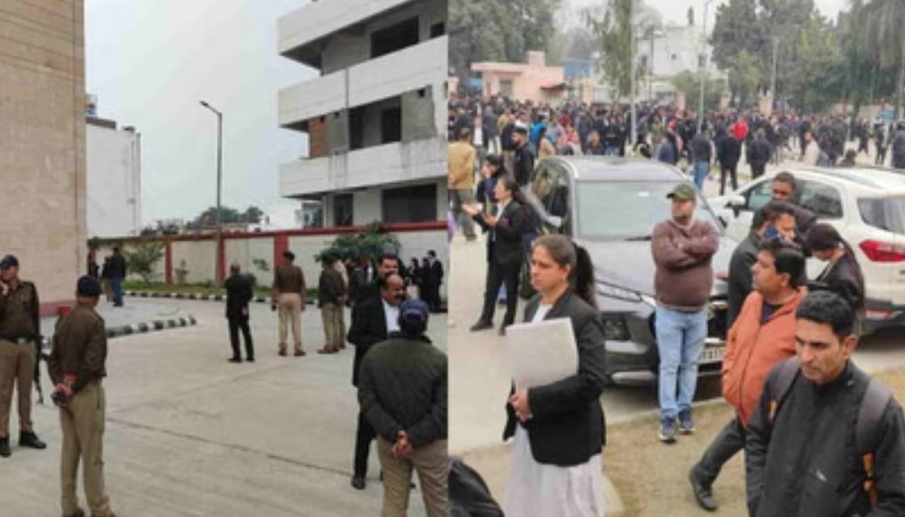 देहरादून जिला न्यायालय को बम से उड़ाने की धमकी, परिसर खाली कराया; पुलिस जांच में जुटी