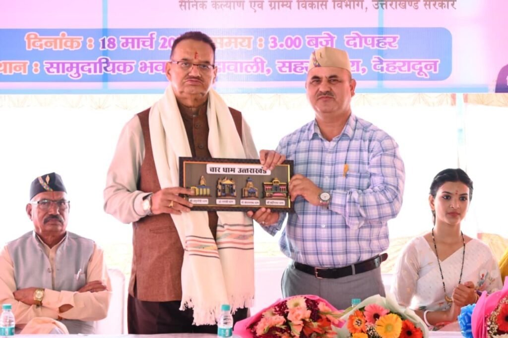 कैबिनेट मंत्री गणेश जोशी ने मसूरी विधानसभा क्षेत्र के अंतर्गत ₹192.47 लाख के विभिन्न विकास कार्यों का किया लोकार्पण एवं शिलान्यास