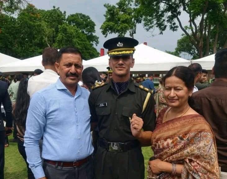 चमोली के अपूर्व रावत बने सेना अधिकारी, क्षेत्र में खुशी की लहर