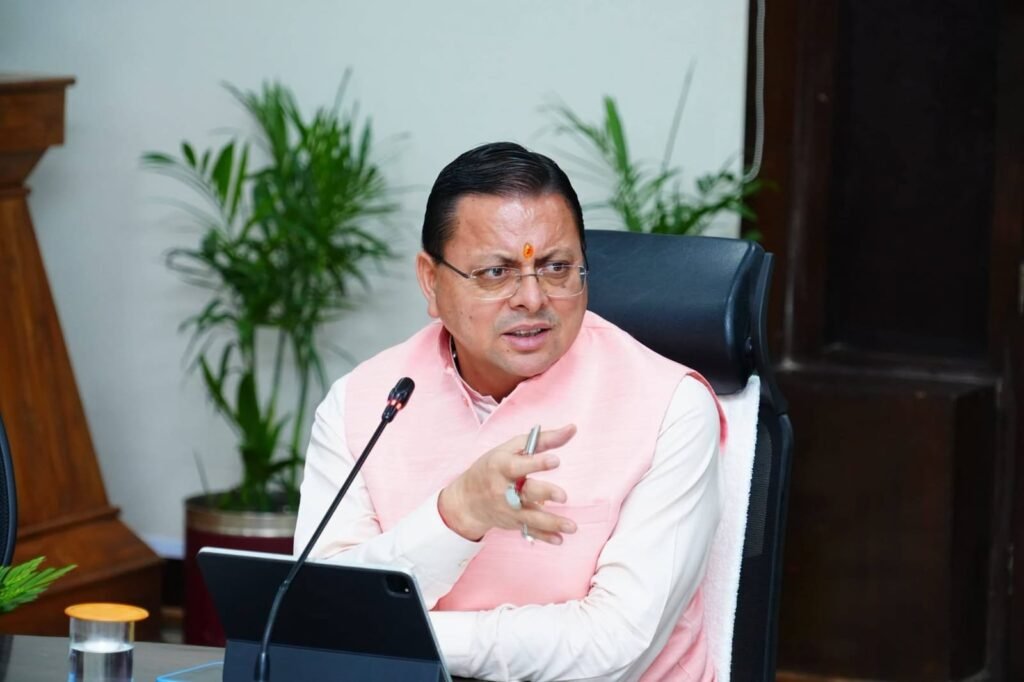 तमक नाला आपदा पर सीएम धामी की सीधी नजर, राहत-बचाव और कनेक्टिविटी बहाली के निर्देश